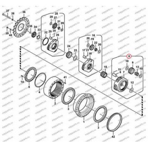 Блок Сателлитов В Сборе (3-Ая Ступень) Voe14566410 Volvo Ec290B Prime, Ec290C, Ec360B Prime