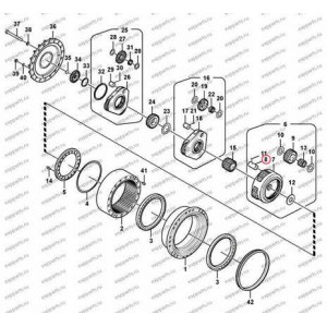 Палец (3-Ая Ступень) Voe14566415 Volvo Ec290B Prime, Ec290C, Ec360B Prime