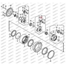 Шестерня Планетарная (2-Ая Ступень) Voe14566421 Volvo Ec290B Prime, Ec290C, Ec360B Prime