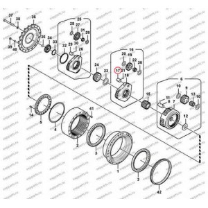 Палец (2-Ая Ступень) Voe14566423 Volvo Ec290B Prime, Ec290C, Ec360B Prime