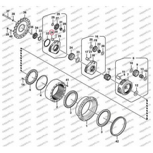 Палец (1-Ая Ступень) Voe14566430 Volvo Ec290B Prime, Ec290C, Ec360B Prime