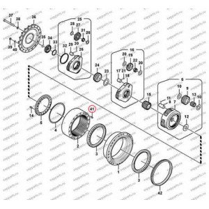 Палец Voe950677 Volvo Ec290B Prime, Ec290C, Ec360B Prime